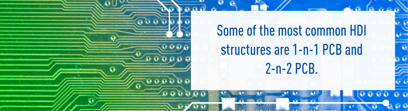 common HDI pcb structures