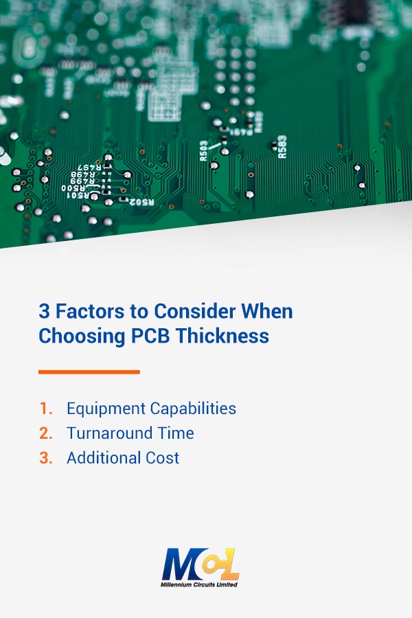 3 Factors to Consider When Choosing PCB Thickness