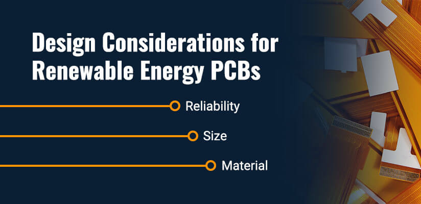 Design Considerations for Renewable Energy PCBs
